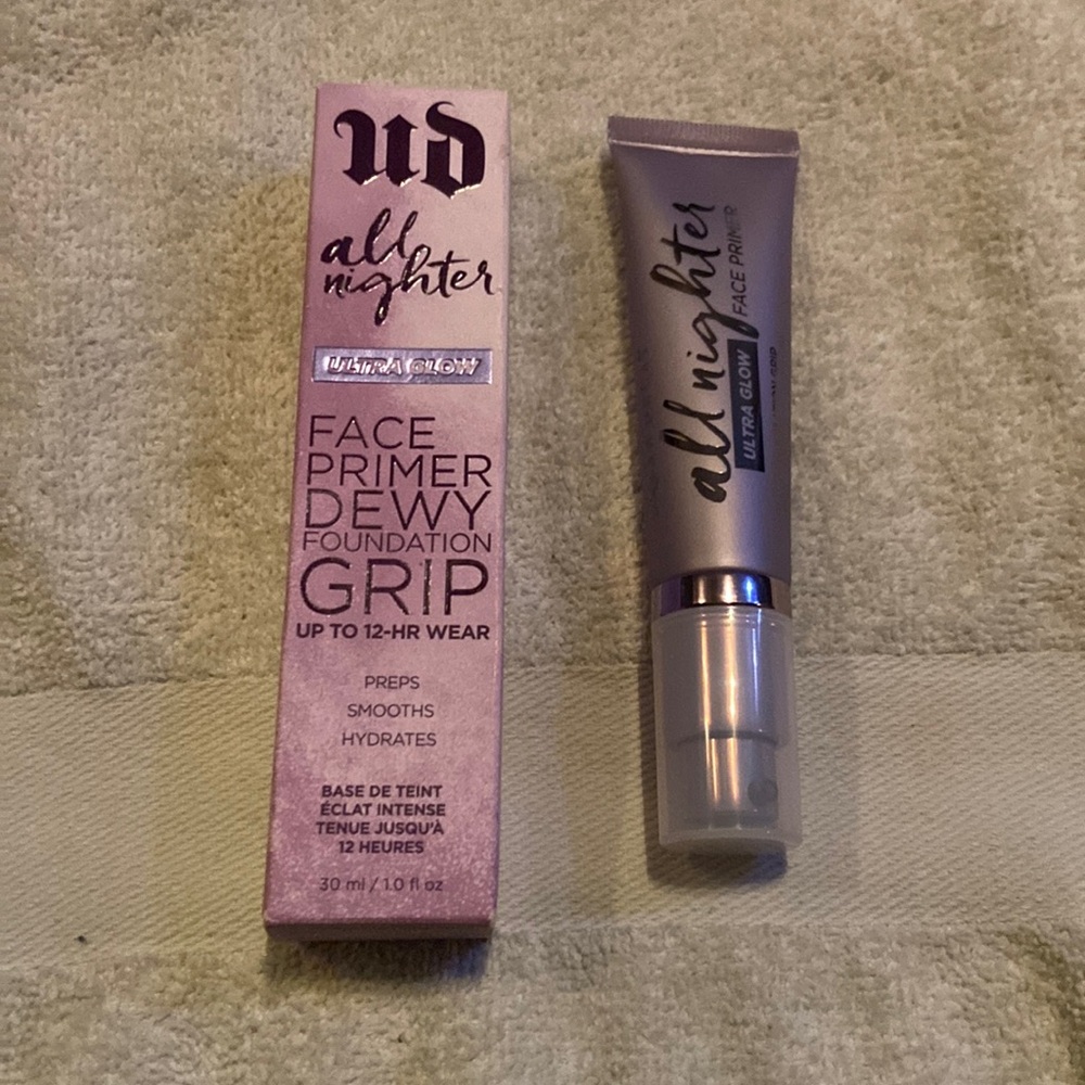 NWB Urban Decay All Nighter Ultra Glow face primer